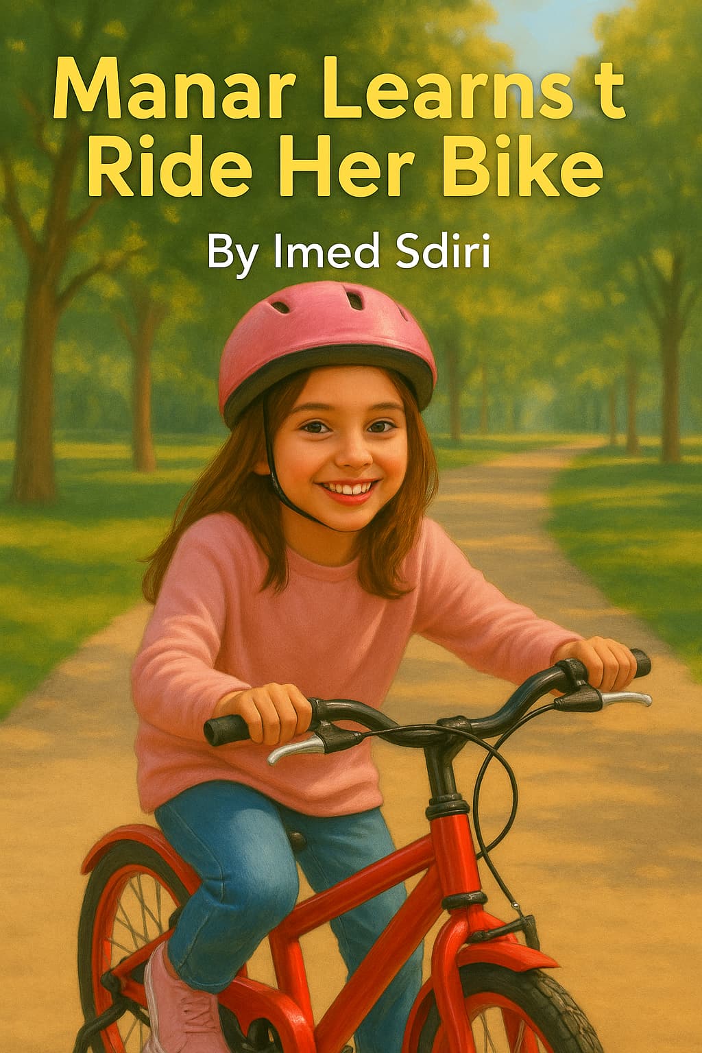 Manar Learns to Ride Her Bike Cover