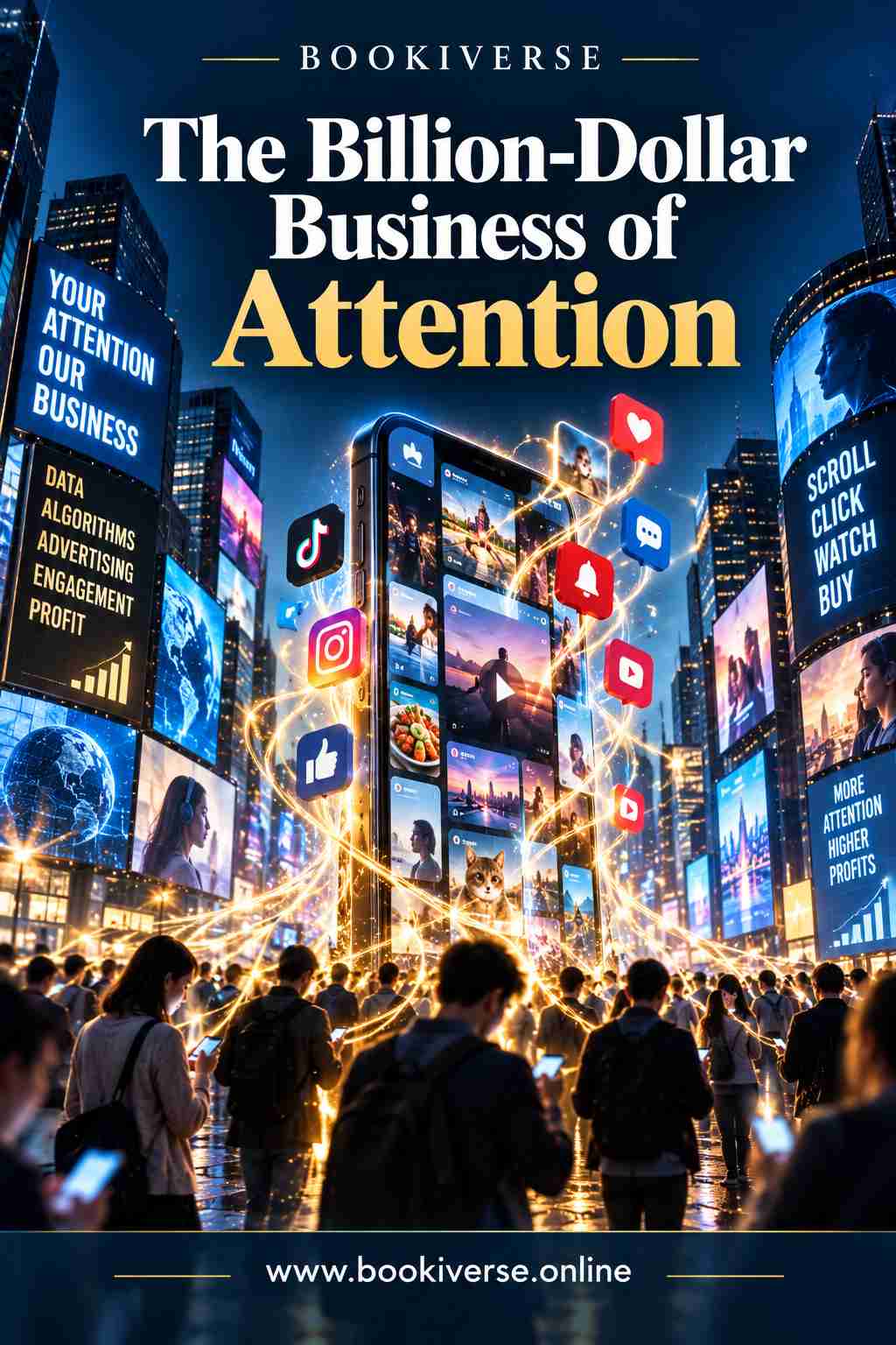 The Billion-Dollar Business of Attention Cover