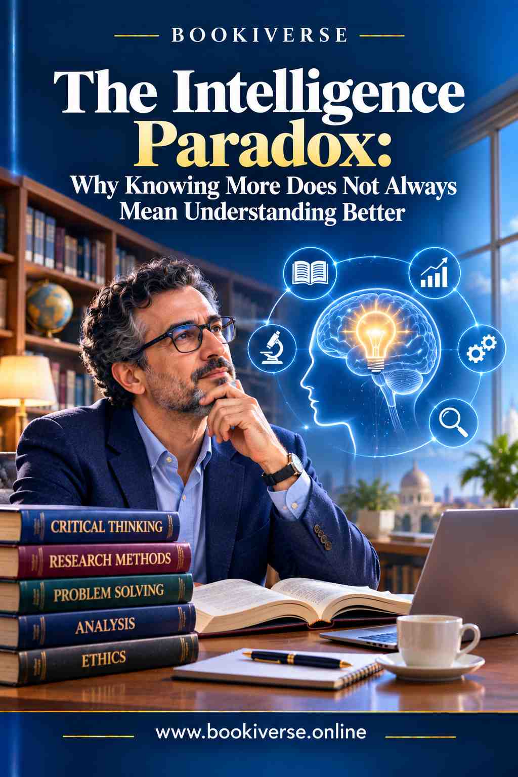 The Intelligence Paradox: Why Knowing More Does Not Always Mean Understanding Better Cover