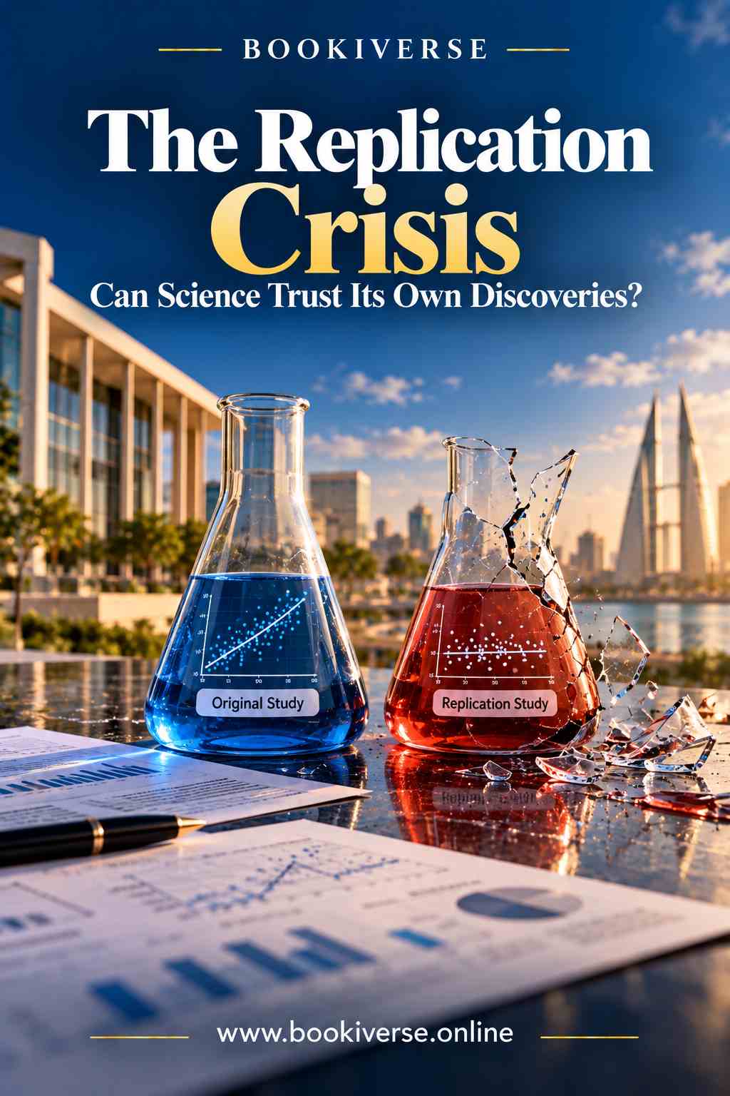 The Replication Crisis: Can Science Trust Its Own Discoveries? Cover